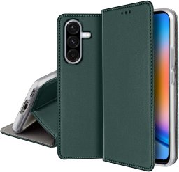ETUI SKÓRZANE do Samsung A56 5G MAGNETYCZNE BOOK CASE TOKRA SZKŁO