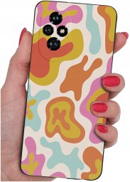 krainaGSM ETUI do Honor 200 5G | WZORY | SILIKONOWE MATT CASE + SZKŁO 9H