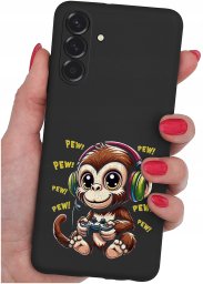 krainaGSM ETUI do Samsung A36 5G | wzory | SILIKONOWE MATT CASE + SZKŁO 9H
