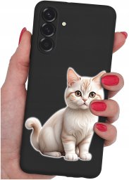 krainaGSM ETUI do Samsung A36 5G | wzory | SILIKONOWE MATT CASE + SZKŁO 9H