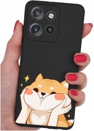 Etui do Motorola Moto EDGE 50 Neo WZORY |SILIKONOWE MATT CASE + SZKŁO 9H