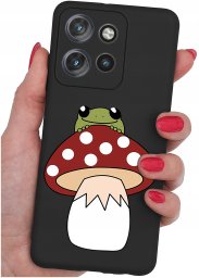 Etui do Motorola Moto EDGE 50 Neo WZORY |SILIKONOWE MATT CASE + SZKŁO 9H