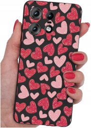 krainaGSM Etui do Motorola Moto EDGE 50 Pro WZORY SILIKONOWE MATT CASE