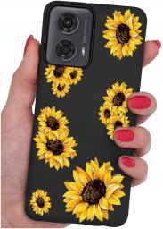 Etui do Motorola Moto G24 |G24 POWER |G04 |E14 WZORY |SILIKONOWE MATT SZKŁO