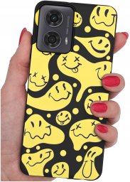 Etui do Motorola Moto G24 |G24 POWER |G04 |E14 WZORY |SILIKONOWE MATT SZKŁO