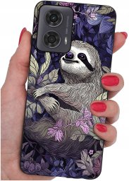 krainaGSM Etui do Motorola Moto G24 |G24 POWER |G04 |E14 WZORY |SILIKONOWE MATT SZKŁO