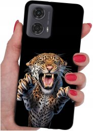 krainaGSM Etui do Motorola Moto G24 |G24 POWER |G04 |E14 WZORY |SILIKONOWE MATT SZKŁO