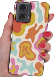 krainaGSM Etui do Motorola Moto G24 |G24 POWER |G04 |E14 WZORY |SILIKONOWE MATT SZKŁO