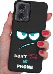 krainaGSM Etui do Motorola Moto G24 |G24 POWER |G04 |E14 WZORY |SILIKONOWE MATT SZKŁO