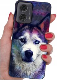 krainaGSM Etui do Motorola Moto G24 |G24 POWER |G04 |E14 WZORY |SILIKONOWE MATT SZKŁO