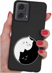 krainaGSM Etui do Motorola Moto G24 |G24 POWER |G04 |E14 WZORY |SILIKONOWE MATT SZKŁO