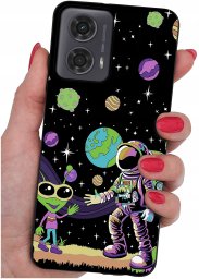 krainaGSM Etui do Motorola Moto G24 |G24 POWER |G04 |E14 WZORY |SILIKONOWE MATT SZKŁO