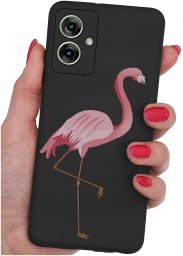 krainaGSM Etui do Motorola Moto G55 5G WZORY |SILIKONOWE MATT CASE + SZKŁO 9H