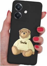 krainaGSM Etui do Oppo A40 | A40M | WZORY | SILIKONOWE MATT SZKŁO 9H