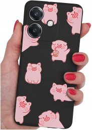 krainaGSM Etui do Oppo A40 | A40M | WZORY | SILIKONOWE MATT SZKŁO 9H