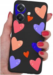 krainaGSM Etui do Oppo A40 | A40M | WZORY | SILIKONOWE MATT SZKŁO 9H