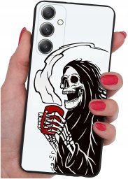 ETUI do Samsung Galaxy M23 5G WZORY |SILIKONOWE MATT CASE + SZKŁO 9H