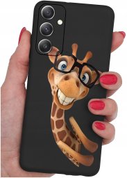ETUI do Samsung Galaxy M23 5G WZORY |SILIKONOWE MATT CASE + SZKŁO 9H