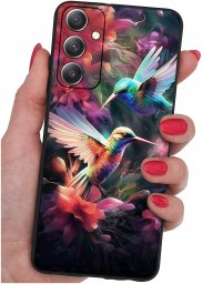 ETUI do Samsung Galaxy M23 5G WZORY |SILIKONOWE MATT CASE + SZKŁO 9H