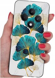 krainaGSM Etui do Oppo Reno 12 F 5G | 12 FS 5G WZORY |SILIKONOWE MATT CASE + SZKŁO 9H