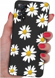 krainaGSM ETUI do Xiaomi Redmi Note 11 Pro | WZORY | SILIKONOWE MATT CASE + SZKŁO 9H