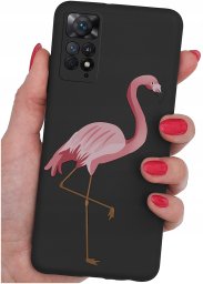 krainaGSM ETUI do Xiaomi Redmi Note 11 Pro | WZORY | SILIKONOWE MATT CASE + SZKŁO 9H