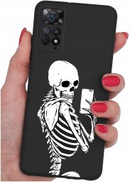 krainaGSM ETUI do Xiaomi Redmi Note 11 Pro | WZORY | SILIKONOWE MATT CASE + SZKŁO 9H