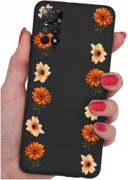 krainaGSM ETUI do Xiaomi Redmi Note 11 Pro SILIKONOWE MATT CASE + SZKŁO 9H