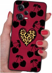 ETUI do Xiaomi Redmi Note 12 5G |Poco X5 5G | WZORY | SILIKONOWE MATT SZKŁO