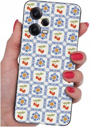 ETUI do Xiaomi Redmi Note 12 5G |Poco X5 5G | WZORY | SILIKONOWE MATT SZKŁO