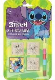 Jiri Models Stemple 3+1 z kredkami Lilo&Stitch