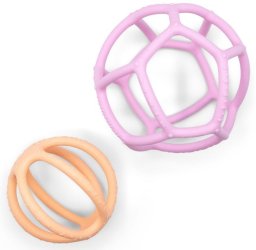 Piłki sensoryczne 2w1 Bubblegum&Peach