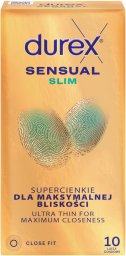 Durex  Sensual slim prezerwatywy lateksowe 10szt