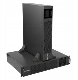 UPS RACK ARMAC R/1000I/PF1/DF ON-LINE 1000VA 8X IEC C13 USB-B LCD METALOWA OBUDOWA DUST-FREE