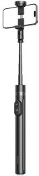 Selfie stick Wozinsky WRZP1 z automatycznie rozkładanymi nóżkami, funkcja statywu, 1,7m - czarny