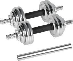 Rebel Active Hantle RBA-2326-15 chromowane 2 x 7.5 kg