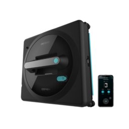 Cecotec Windows Cleaner Robot | Conga Windroid 1490 TwerkingSpray Connected | Corded | Juodas
