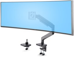 StarTech H1M1AG1-MONITOR-ARM uchwyt / stojak do monitorów 124,5 cm (49") Biurko Czarny