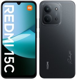 Smartfon Xiaomi Redmi 15C 4/128GB Czarny (MZB0KOAEU)
