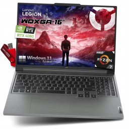 Laptop Lenovo Legion Slim 5 Ryzen7 64GB 1TB 16" 2560x1600 IPS 240Hz RTX 8GB