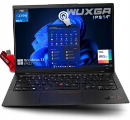 Laptop DOTYKOWY Lenovo ThinkPad X1 Carbon i5 16GB 2TB 14" WUXGA IPS LED W11