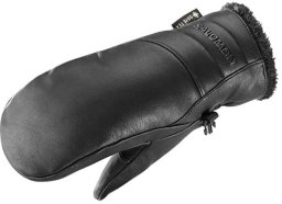 Rękawiczki damskie Salomon Native Gore-Tex - deep black rozmiar: xs