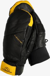 Rękawice skiturowe La Sportiva Free Touring Mittens - black/yellow rozmiar: m