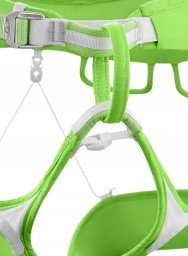 Uprząż wspinaczkowa Edelrid Ace III - neon green rozmiar: xs