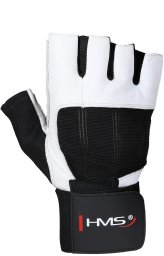 HMS RST04 WHITE-BLACK ROZM. M RĘKAWICE NA SIŁOWNIĘ