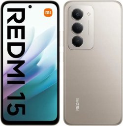 Smartfon Xiaomi Redmi 15 6/128GB Tytanowy (68266)
