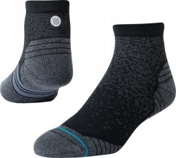 Skarpety biegowe Stance Run QTR ST - black