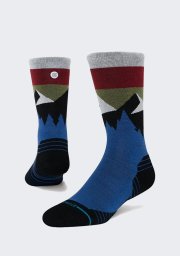 Skarpety biegowe Stance Light Wool Crew - cobalt blue rozmiar: l