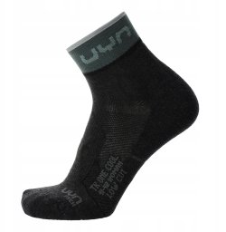 Skarpety damskie UYN Trekking One Cool Low Cut Socks - anthracite/balsam green