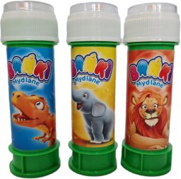 *****Bańki mydlane 60ml zwierz/12szt/op 08700